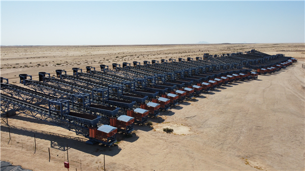 34 Units - SENET 1350mm (54") W x 38m (125') L Grasshopper Conveyors